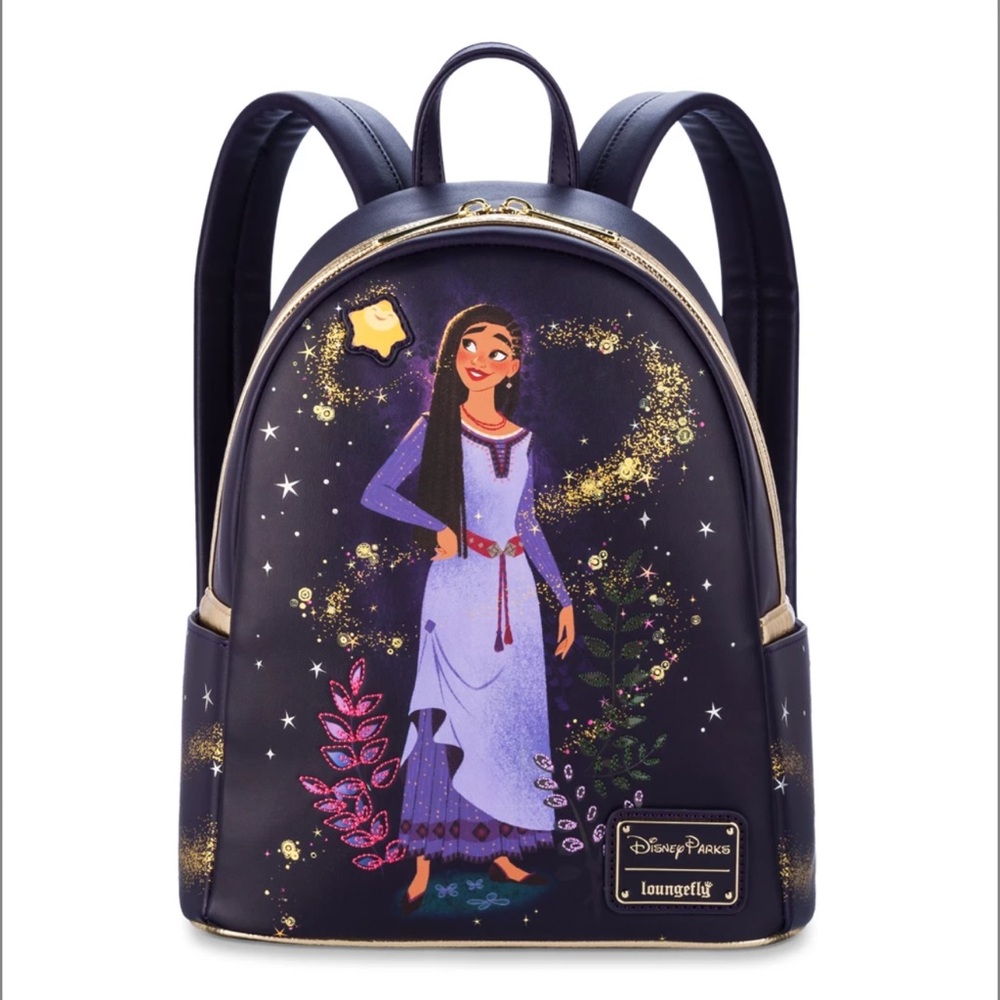 Wish Loungefly Mini Backpack and wallet